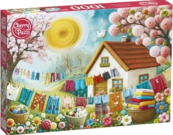 Rompecabezas CHERRY PAZZI – Prado ondulado, 1000 piezas