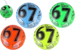 Pelota Six Seven con números, 23 cm - 1 unidad