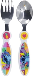 Cubiertos infantiles Stitch – cuchara y tenedor