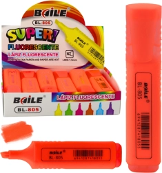 Rotulador fluorescente naranja neón intenso
