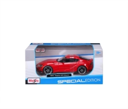 Modelo metálico Toyota GR Supra 1:24 rojo