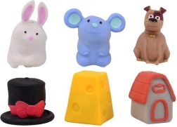 Animales Flip and Change – juguetes de goma que se transforman