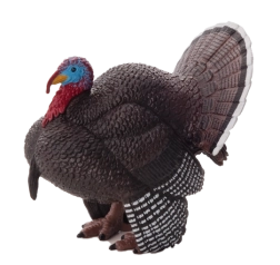 Figura realista de pavo