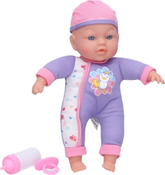 Bebé con sonidos de 31 cm con cuerpo blandito y accesorios