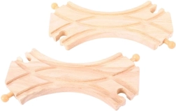 Bigjigs Rail Desvío simétrico combinado