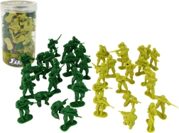 Set militar Soldaditos verdes 40 piezas