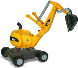 Rolly Toys RollyDigger CAT silla excavadora de pedales giratoria amarilla