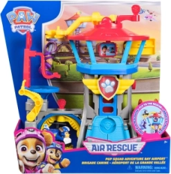 PAW Patrol Air Rescue aeropuerto de Bahía Aventura con vehículo de Chase