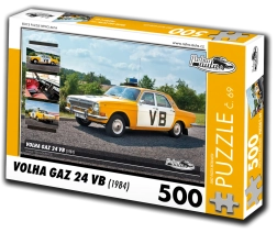 Puzle RETRO-AUTA Volha GAZ 24 VB (1984) – 500 piezas