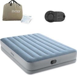 Cama hinchable doble INTEX 203 × 152 × 36 cm con bomba eléctrica integrada