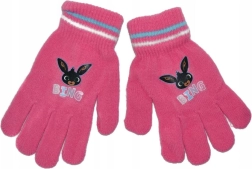 Guantes infantiles rosas Bing - 1 pieza