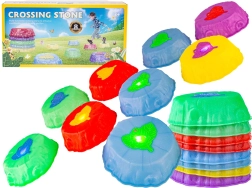 Piedras de equilibrio luminosas – camino sensorial para niños (8 uds)