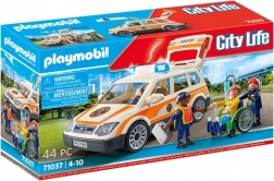 Playmobil City Life coche de rescate con figuras y luz y sonido