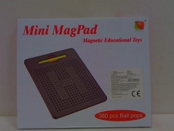 Tablero de dibujo magnético con bolitas 17 × 21 cm