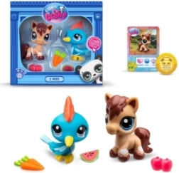 Littlest Pet Shop – set de 2 figuras con accesorios, serie 1