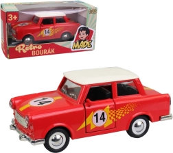 Cochecito metálico Trabant, 12 cm