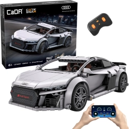 Set de construcción CaDA RC coche deportivo AUDI R8 Coupé 1:14, 536 piezas