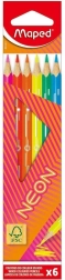 Lápices de colores Maped Neon 6 uds.
