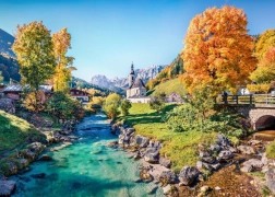 Puzzle Otoño en Ramsau 500 piezas