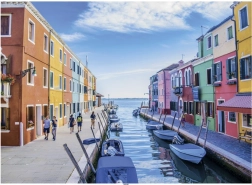 Puzzle Canal en Venecia 1000 piezas