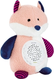 Zorro de peluche con proyector y nanas MILLY MALLY