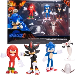 Set de figuras SONIC THE HEDGEHOG 3 – set coleccionable de 5 piezas