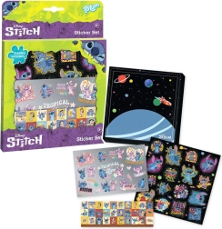 Caja de regalo con pegatinas STITCH