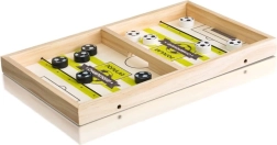 Juego de velocidad de fútbol de mesa de madera