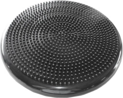 Merco almohadilla de equilibrio reversible con salientes de masaje 33 cm negra - 1 pieza