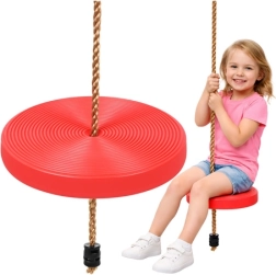 Columpio infantil colgante Kruzzel con asiento redondo