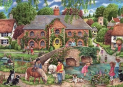 Puzzle Ravensburger vida en el campo 1000 piezas