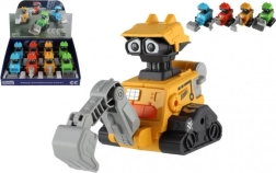 Robot espacial de inercia – robot de plástico con ruedas de 14 cm, 4 tipos