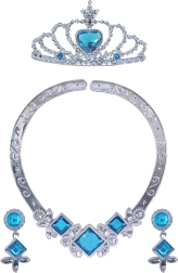 Set de princesa con collar azul
