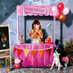 Puzzle Magnolia helado 1023 piezas