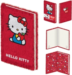 Hello Kitty cuaderno de peluche A5