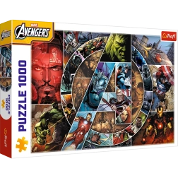Rompecabezas de 1000 piezas - Héroes de Marvel Avengers