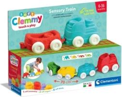 Tren suave sensorial con bloques CLEMENTONI Soft Clemmy