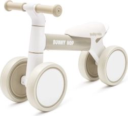 Bicicleta sin pedales infantil BABY MIX Bunny Hop Ultralight, warm grey