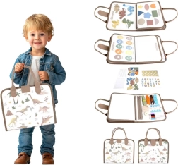 2kids toys libro sensorial busy dinosaurios