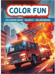 Cuaderno para colorear de vehículos de emergencia