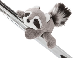 Imán de peluche Nici mapache Rod 12 cm