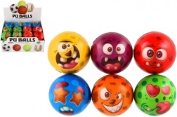 Pelotas de espuma Monster 7,5 cm – set de pelotas de colores en caja