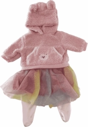 Falda para muñeca con sudadera PLEJO 40 - 43 cm