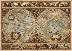 Educa Puzzle Mapa histórica del mundo 1000 piezas