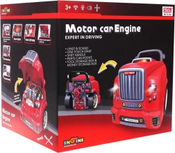 Kit de taller interactivo para pequeños mecánicos – Rojo