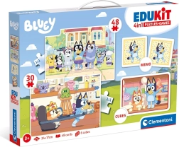 Edukit 4 en 1 Bluey – set educativo para niños