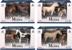 Set de figuras de caballo y potro – mundo de los animales