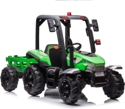 Tractor a batería verde