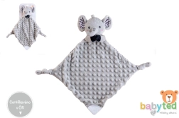 Doudou elefante con mordedor y sonajero BABYTED 25 × 25 cm