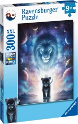 Puzzle Ravensburger Leones – valentía 300 piezas